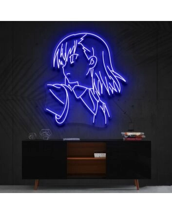 Mikoto Misaka A Certain Scientific Railgun Neon Sign for Anime Lovers