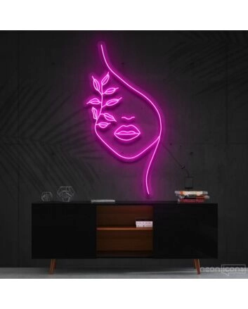 Mother Nature Neon Sign for Nature Themed Decor