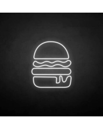 Humburger2&#39; neon sign