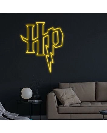 Hp Neon Sign for Harry Potter Fans