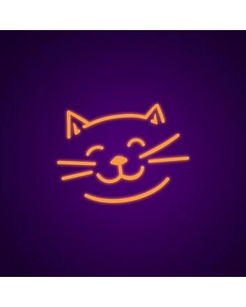 Cat Neon Sign for Pet Lovers