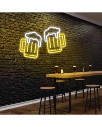 Beer Neon Sign for Bars and Restaurants