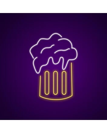 Beer Neon Sign for Restaurants and Bars