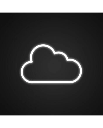 Cloud Neon Sign for Peaceful and Whimsical Decor