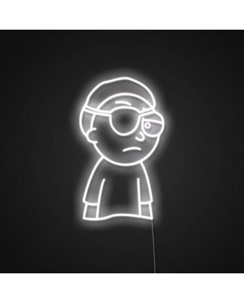 Morty Neon Sign for Rick and Morty Fans