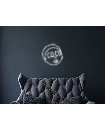 Morty Neon Sign for Rick and Morty Fans