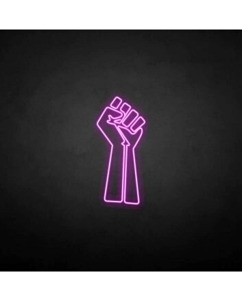 Fighting&#39; neon sign