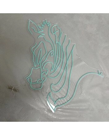 Zebra&#39; neon sign