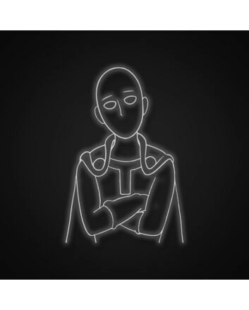 Saitama Neon Sign for Anime Fans