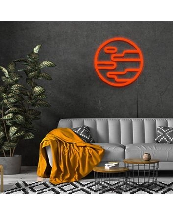 Mercury Neon Sign for Space Decor