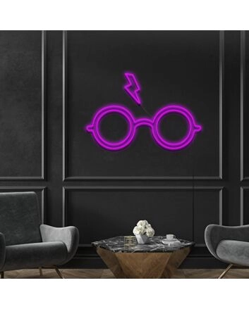 Glasses Neon Sign for Optometrists