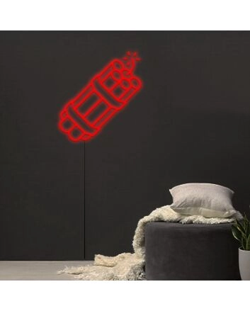 Dynamite Neon Sign for Explosive Decor