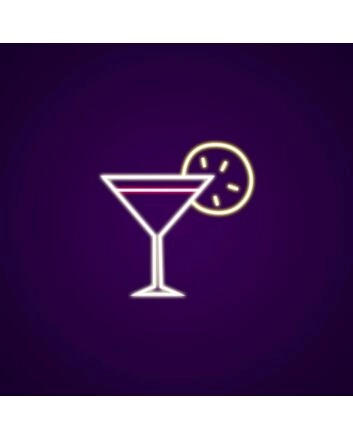 Cocktail Neon Sign for Bars and Lounges