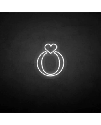 &#39;Ring&#39; neon sign
