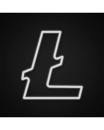 Litecoin Neon Sign for Cryptocurrency Enthusiasts