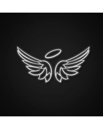 Angel Wings Sign Neon Sign for Heavenly Decor