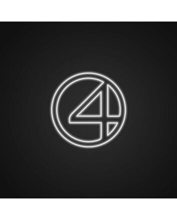 Superhero Neon Sign for Kids Rooms