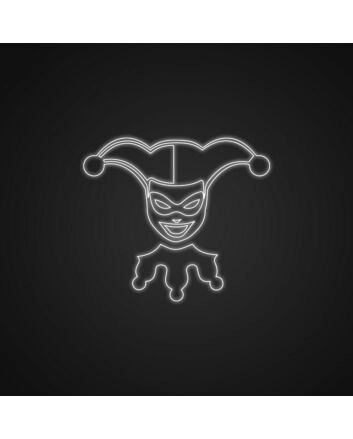 Clown Neon Sign for Circus Themes