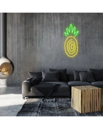 Pineapple Neon Sign Create a tropical vibe in your kitchen or bar