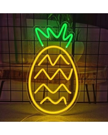 Pineapple Neon Sign Enhance your tropical decor with this vibrant sign