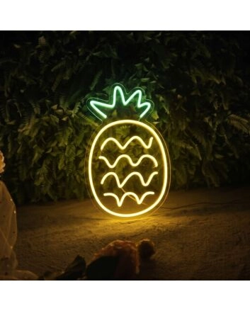 Pineapple Neon Sign Brighten up your kitchen with this tropical sign