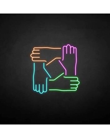 &#39;Solidarity&#39; neon sign