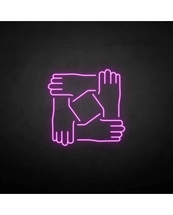 &#39;Solidarity&#39; neon sign