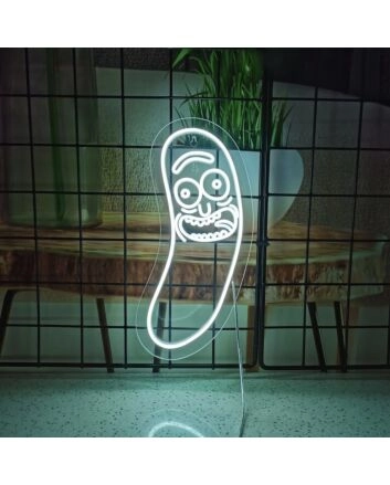 Pickle Rick Neon Sign Ideal for fans of Rick and Morty