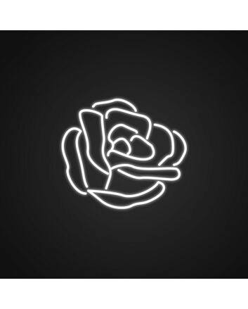 Pretty Rose Neon Sign Add elegance to your decor with this rose sign