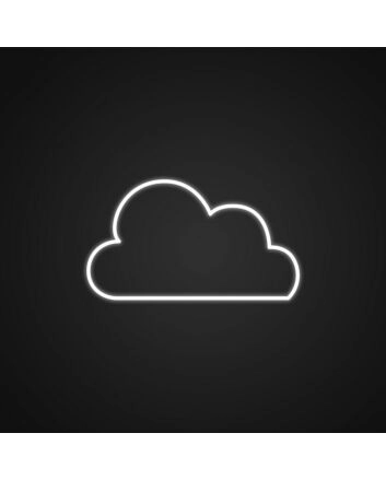 Simple Clouds Neon Sign Add a whimsical touch to any room