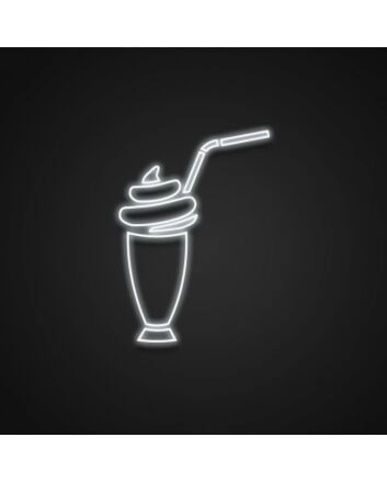 Milk Shake Bar Neon Sign Perfect for cafes and diners