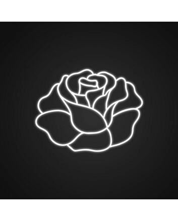 Beautiful Rose Neon Sign Add a romantic touch to your decor