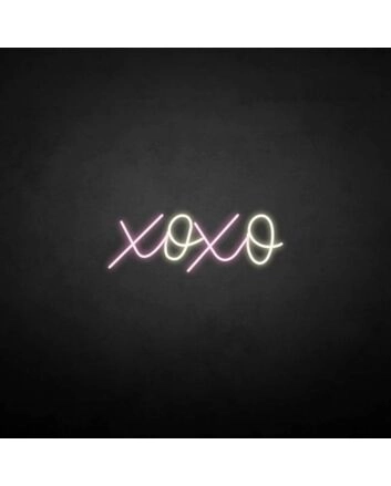 XOXO&#39; neon sign