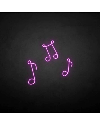 Notes&#39; neon sign
