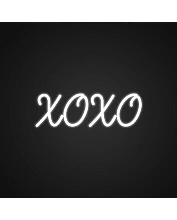 Xoxo Customizable Neon Sign Spread love with this personalized sign