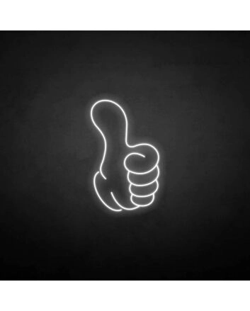 &#39;Thumps&#39; neon sign