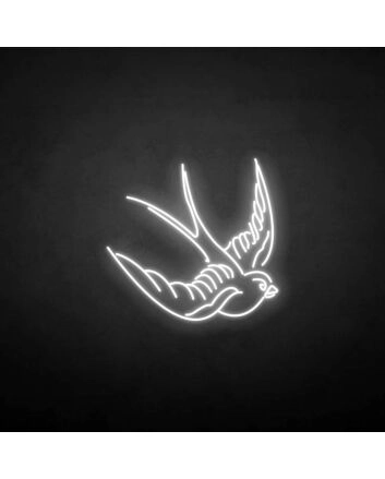 &#39;Swallow&#39; neon sign