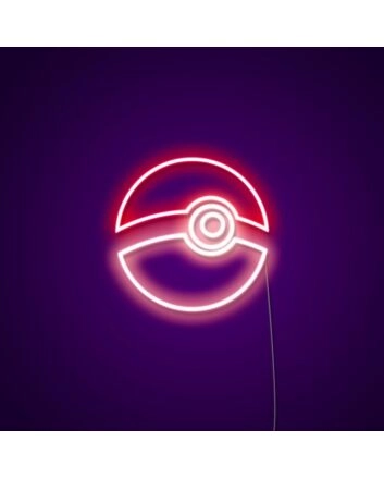 Pokeball Neon Sign Perfect for Anime fans