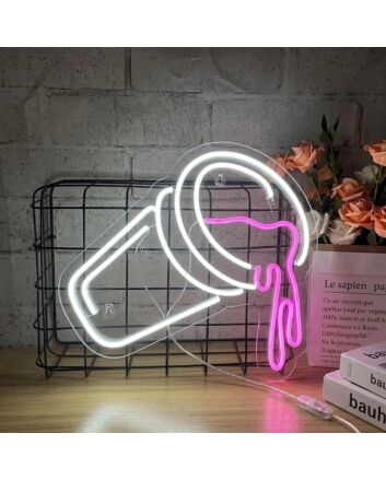 &#39;Spatter&#39; neon sign