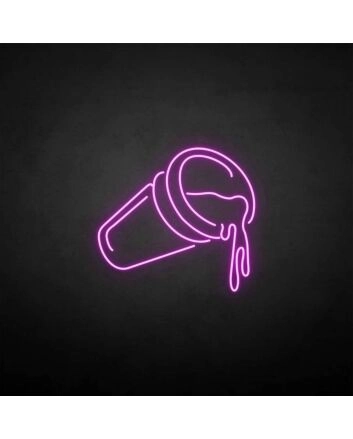 &#39;Spatter&#39; neon sign