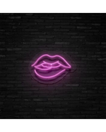Lips Neon Sign Add a stylish and romantic touch