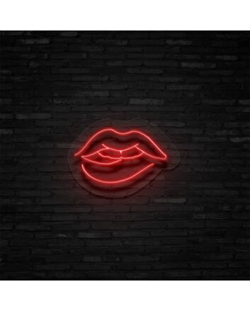 Lips Neon Sign Add a stylish and romantic touch
