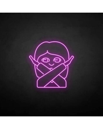 &#39;NO&#39; neon sign