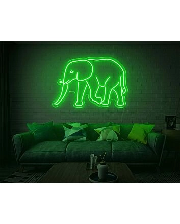 Elephant LED Neon Sign