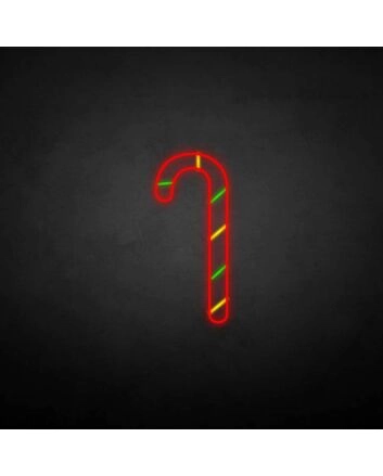 Marry Christmas Candy Cane Neon Sign