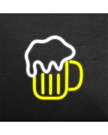 Brighten Your Bar, Home, and Special Events with the Bar Decor Beer LED Neon Sign.