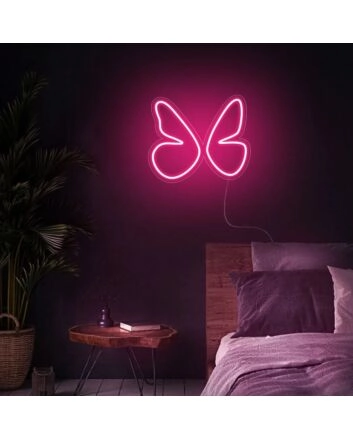 Transform Your Space: Butterfly Wall LED Decorneon Sign for Enchanting Home Decor, Vibrant Office Atmospheres, and Magical Wedding Settings