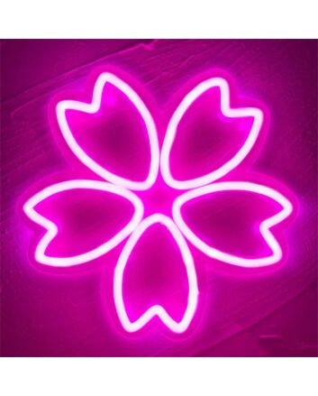 Add a Radiant Touch to Your Home, Bar, or Wedding with the Cherry Blossom LED Decorative Neon Sign.