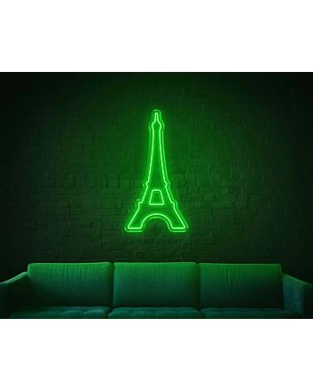 Eiffel Tower Neon Sign