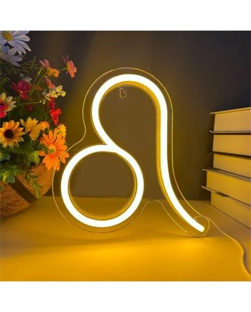 Brighten Your Nights: Constellation Leo LED Neon Sign Perfect for Home Decor, Bars, and Celebratory Events